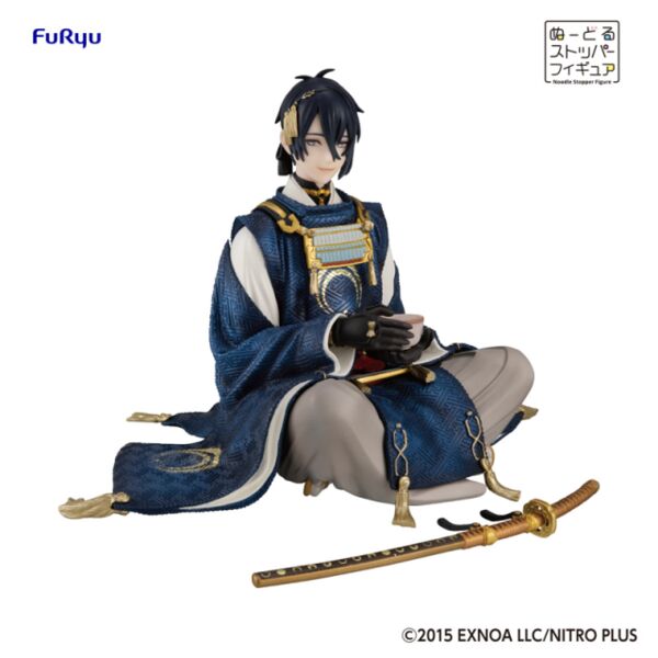 Touken Ranbu Online - Mikazuki Munechika - Furyu Kuji - Minna no Kuji Touken Ranbu Online ~Noodle Stopper no Jin No.5~ 10 Shuunen Anniversary  (A Prize) - Noodle Stopper Figure (FuRyu)