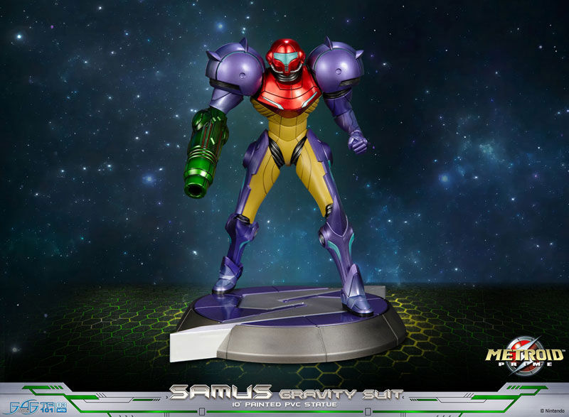 Metroid Prime - Samus Aran - True Form - Gravity Suit (First 4 Figures) photo 14