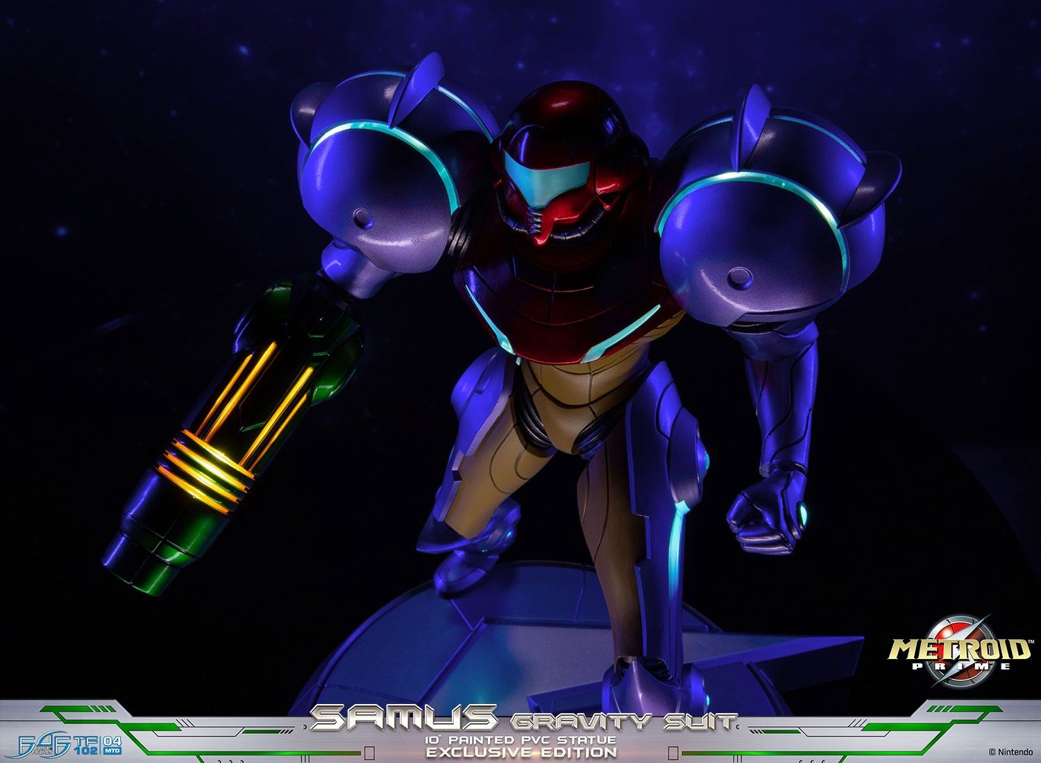 Metroid Prime - Samus Aran - True Form  (TF102|04MTD) - Collector's Edition, Gravity Suit (First 4 Figures) photo 4