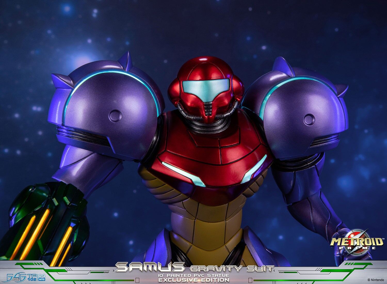 Metroid Prime - Samus Aran - True Form  (TF102|04MTD) - Collector's Edition, Gravity Suit (First 4 Figures) photo 5