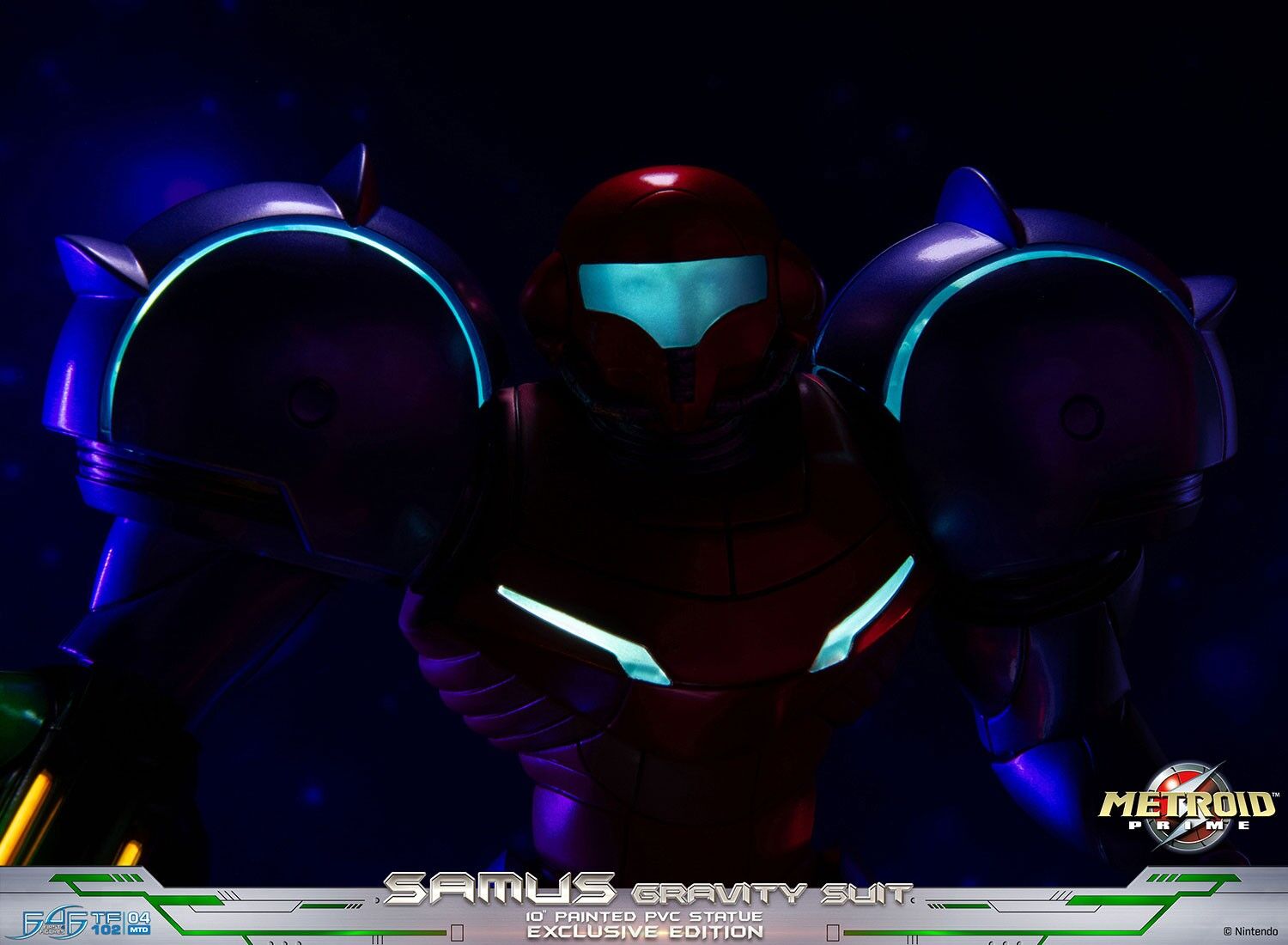 Metroid Prime - Samus Aran - True Form  (TF102|04MTD) - Collector's Edition, Gravity Suit (First 4 Figures) photo 6