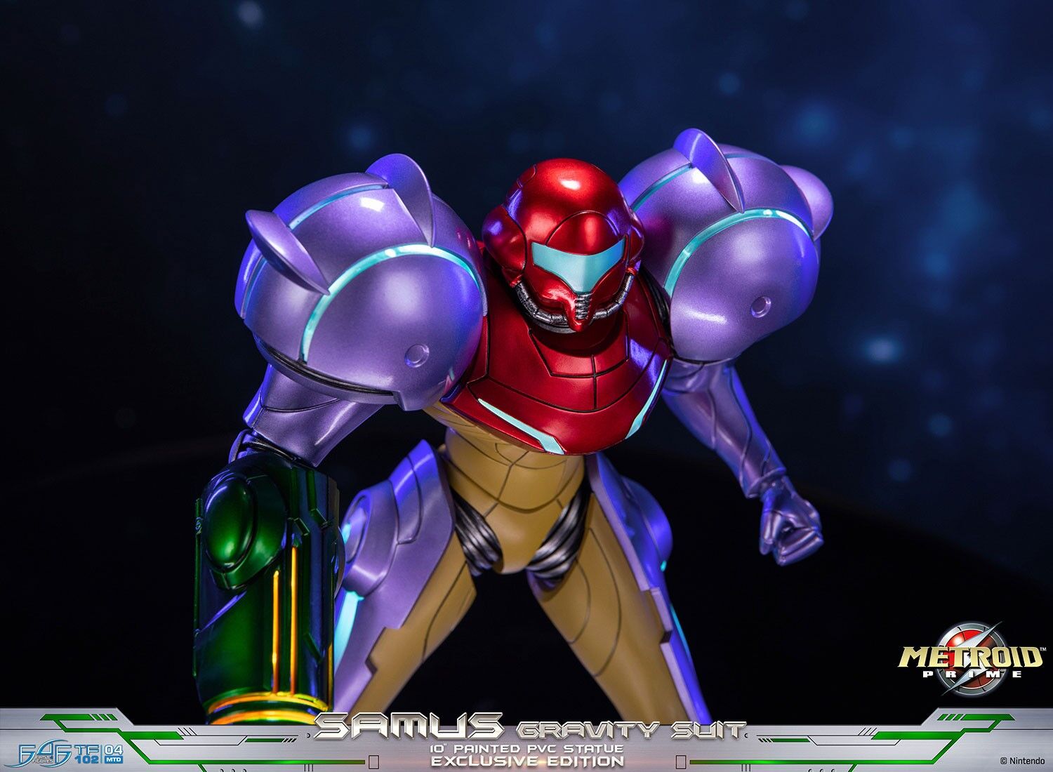 Metroid Prime - Samus Aran - True Form  (TF102|04MTD) - Collector's Edition, Gravity Suit (First 4 Figures) photo 7