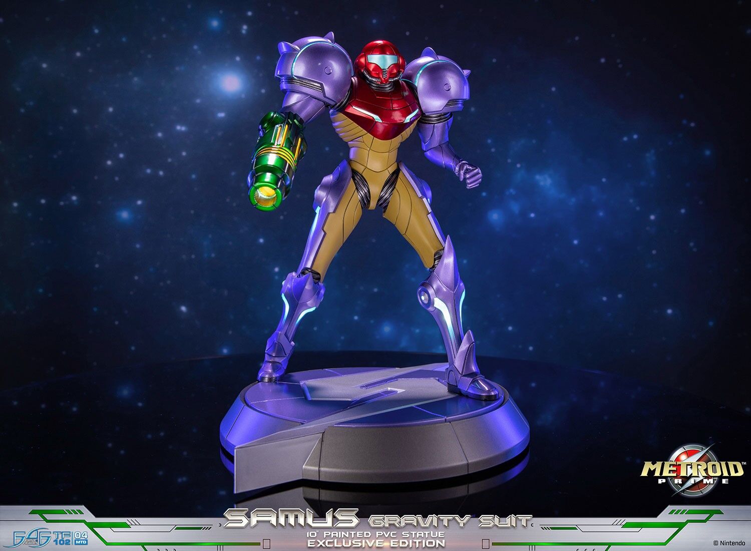 Metroid Prime - Samus Aran - True Form  (TF102|04MTD) - Collector's Edition, Gravity Suit (First 4 Figures) photo 8