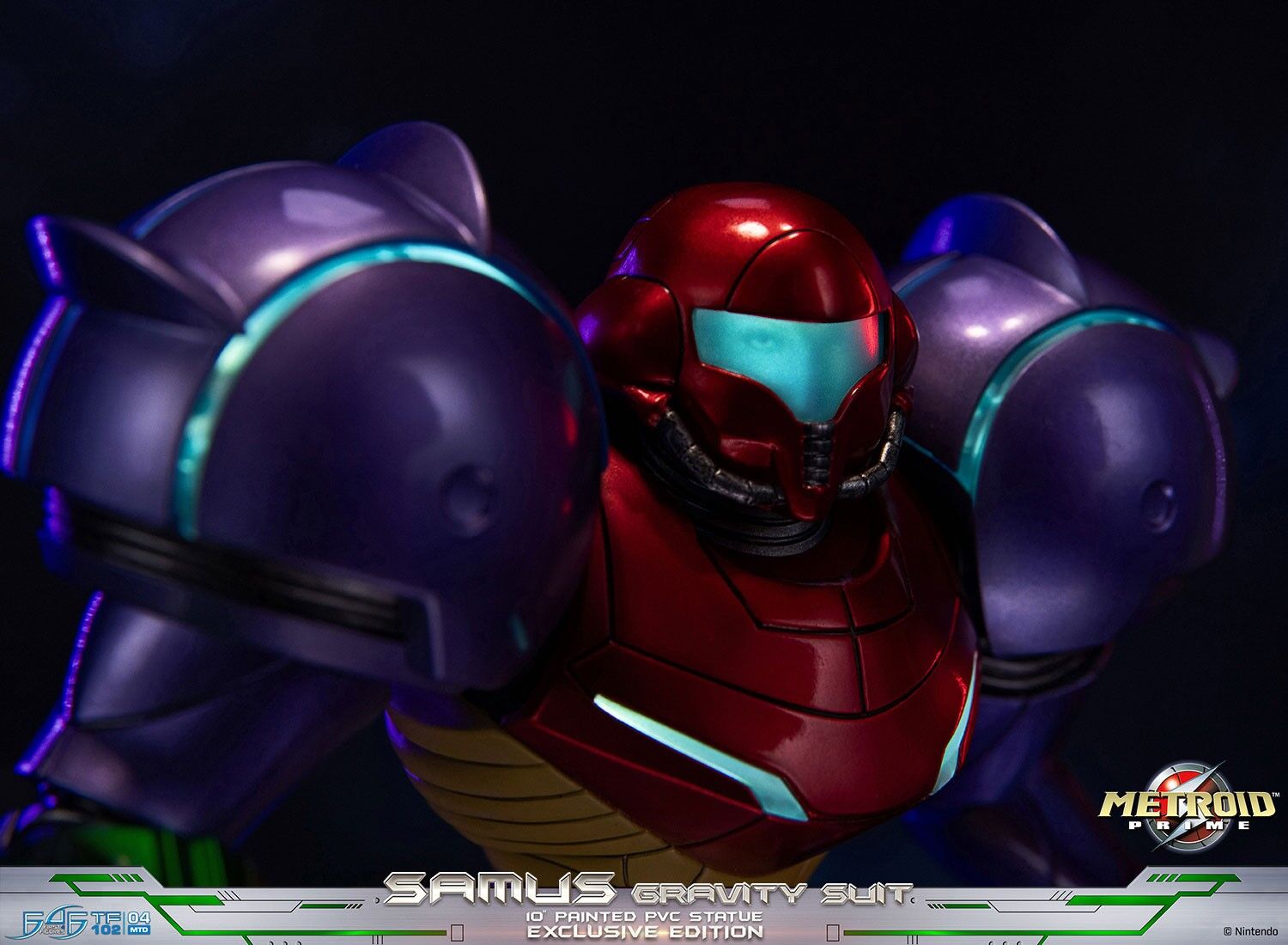 Metroid Prime - Samus Aran - True Form  (TF102|04MTD) - Collector's Edition, Gravity Suit (First 4 Figures) photo 9