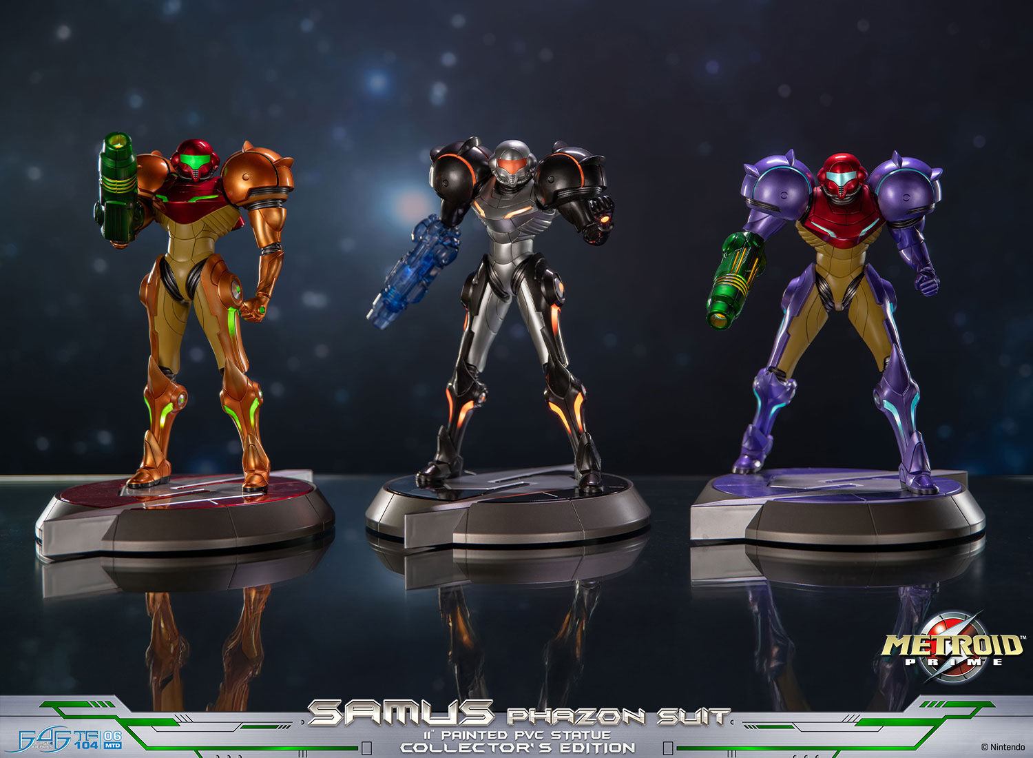 Metroid Prime - Samus Aran - True Form  (TF102|04MTD) - Collector's Edition, Gravity Suit (First 4 Figures) photo 18