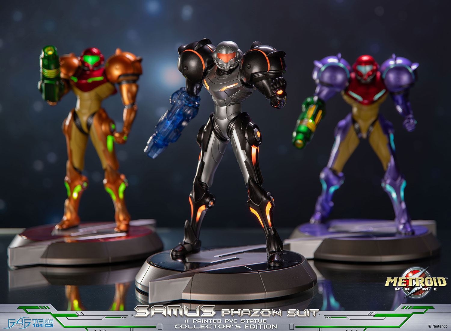 Metroid Prime - Samus Aran - True Form  (TF102|04MTD) - Collector's Edition, Gravity Suit (First 4 Figures) photo 19