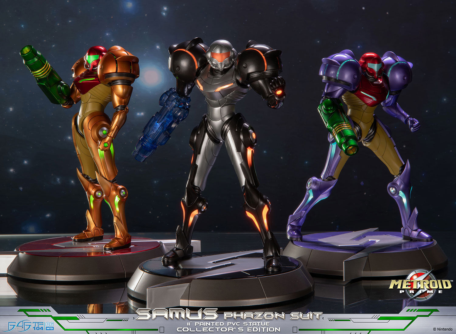Metroid Prime - Samus Aran - True Form  (TF102|04MTD) - Collector's Edition, Gravity Suit (First 4 Figures) photo 20