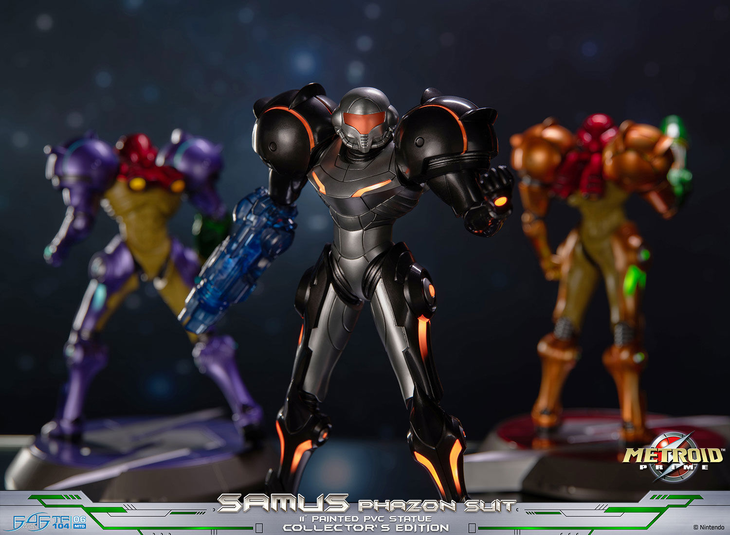 Metroid Prime - Samus Aran - True Form  (TF102|04MTD) - Collector's Edition, Gravity Suit (First 4 Figures) photo 21