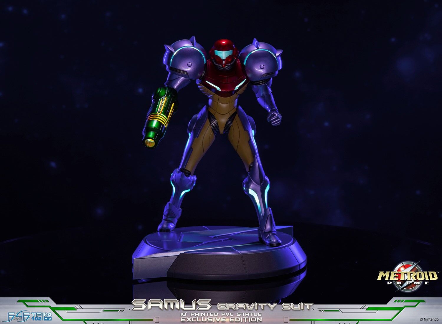 Metroid Prime - Samus Aran - True Form  (TF102|04MTD) - Collector's Edition, Gravity Suit (First 4 Figures) photo 23