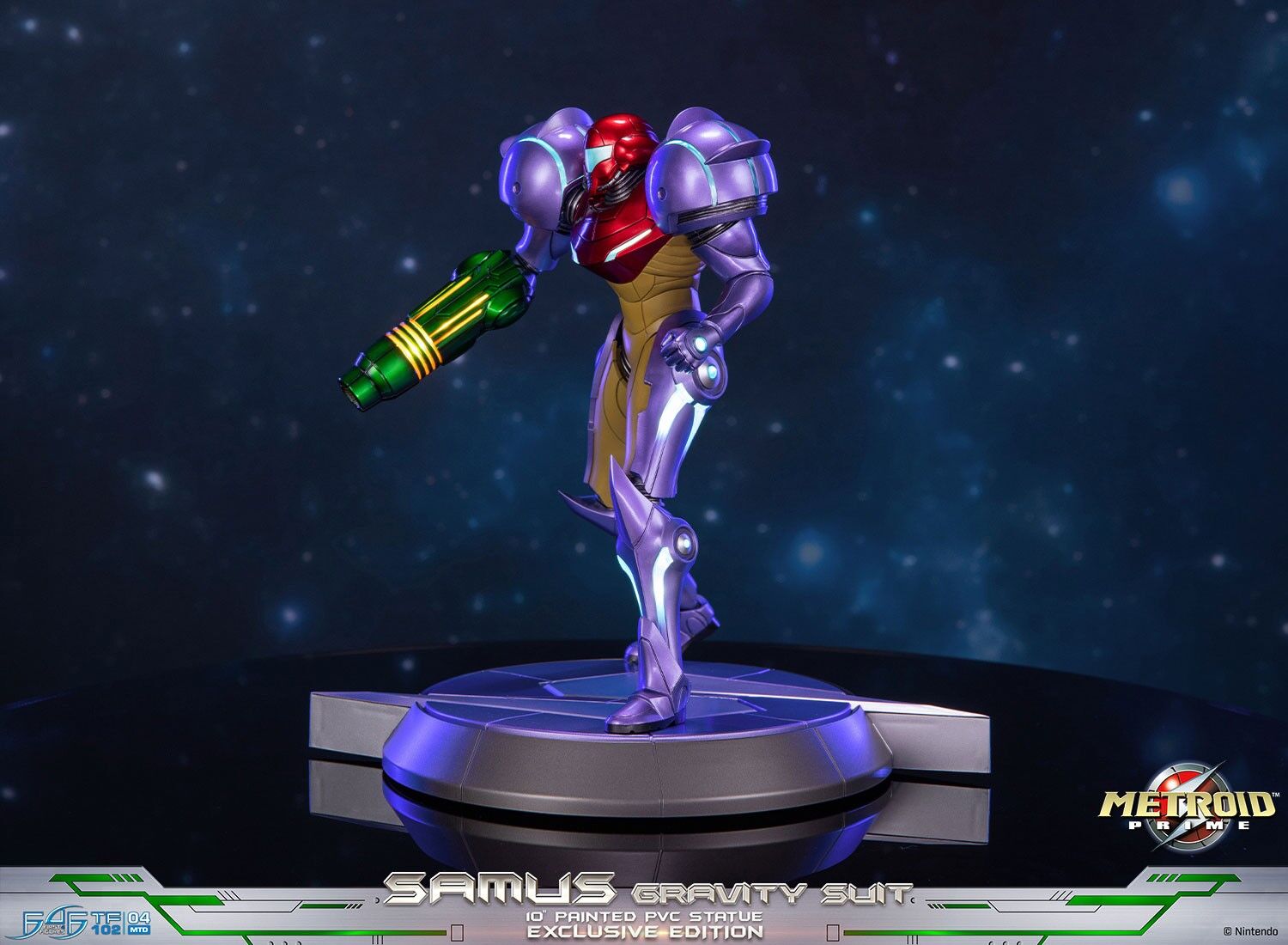 Metroid Prime - Samus Aran - True Form  (TF102|04MTD) - Collector's Edition, Gravity Suit (First 4 Figures) photo 25