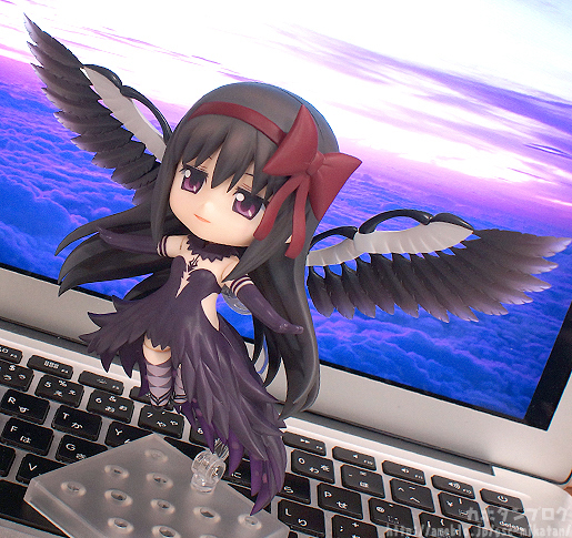 Gekijouban Mahou Shoujo Madoka★Magica: Hangyaku no Monogatari - Akuma Homura - Kyuubey - Nendoroid (#456) (Good Smile Company) photo 11