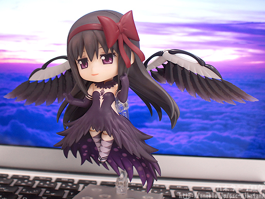 Gekijouban Mahou Shoujo Madoka★Magica: Hangyaku no Monogatari - Akuma Homura - Kyuubey - Nendoroid (#456) (Good Smile Company) photo 17