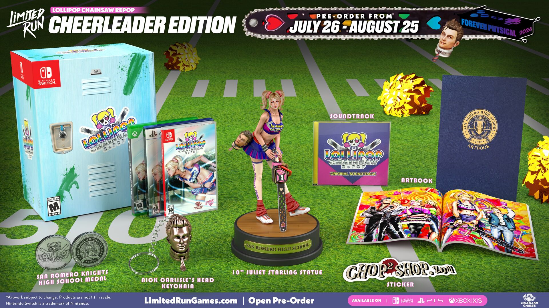 Lollipop Chainsaw RePOP - Juliet Starling - Nick Carlyle (Freemode, Limited Run Games)