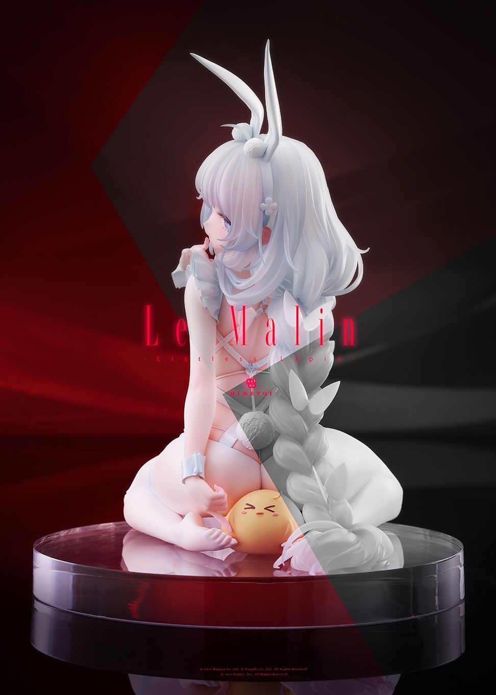 Azur Lane - Le Malin - Manjuu - 1/4 - Listless Lapin Ver. (Mimeyoi) photo 11