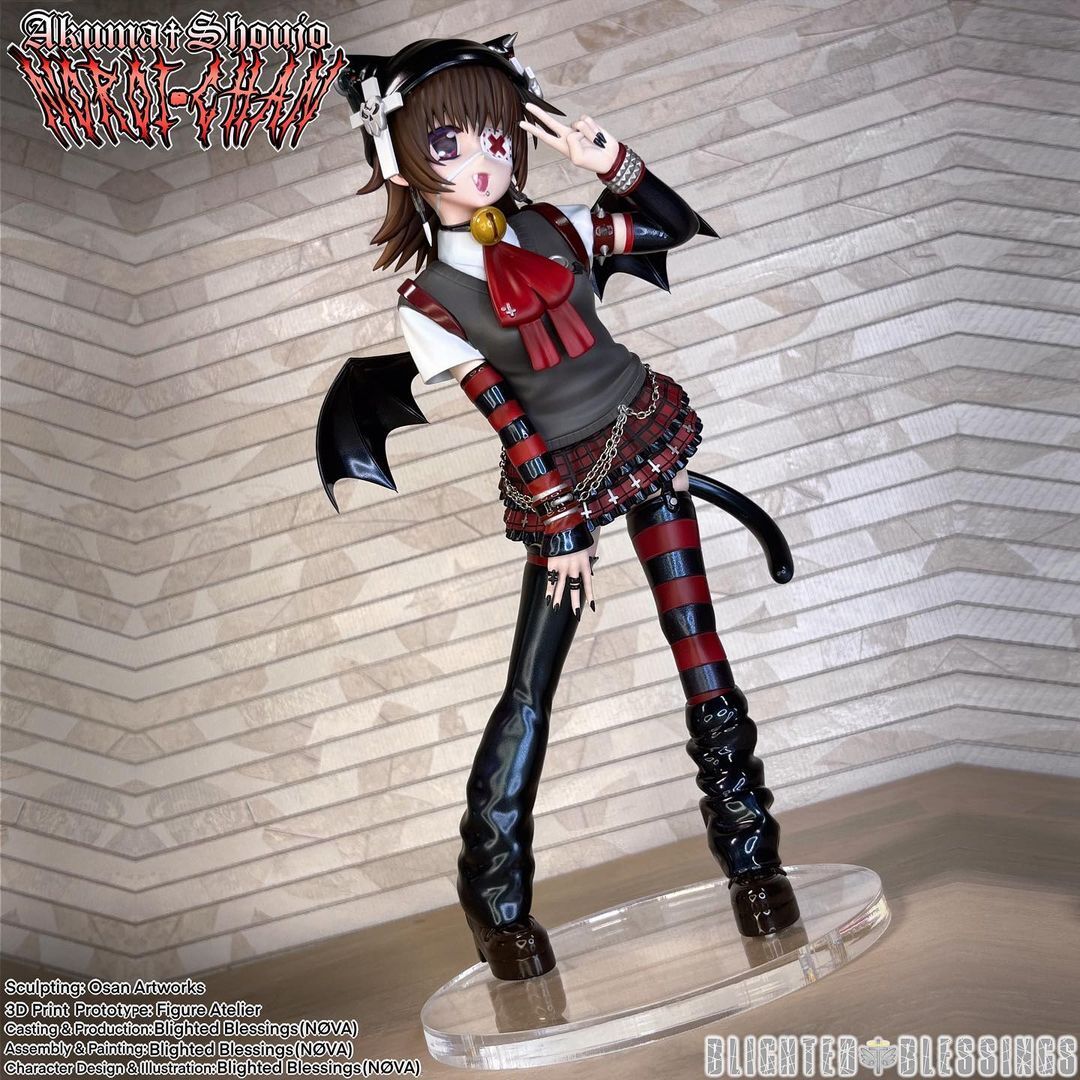 Mascot Character - Noroi-chan - Doujin Figure - 1/6 - Akuma Shoujo (Blighted Blessings)