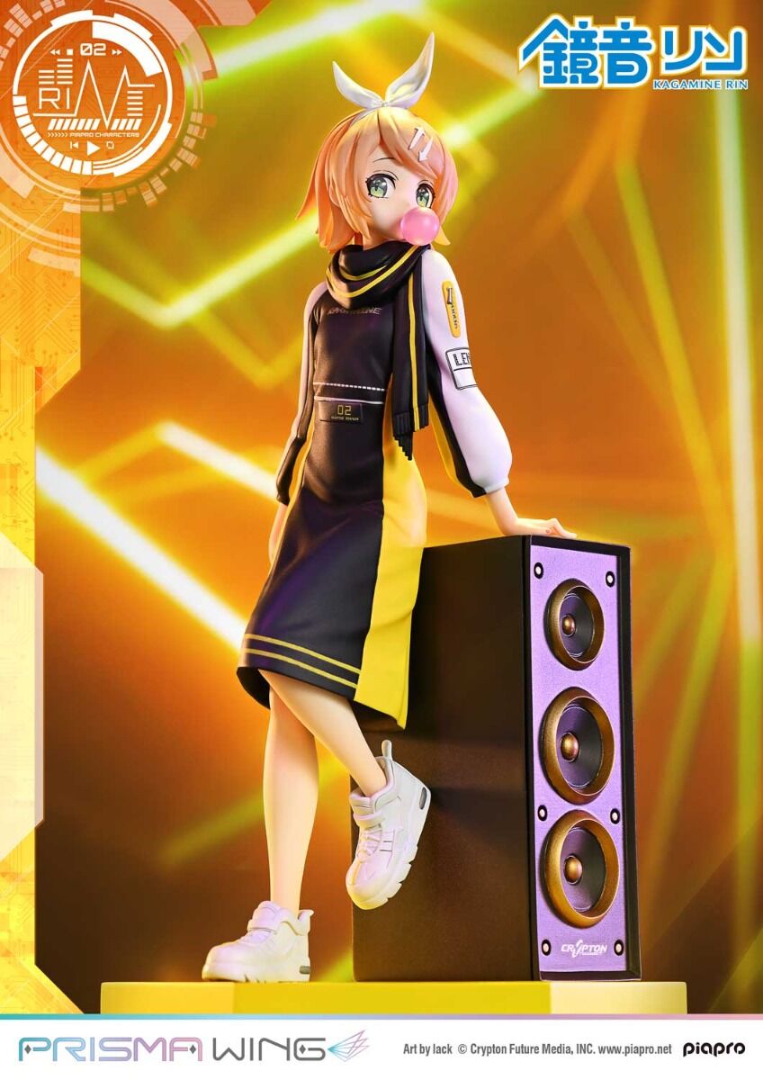 Piapro Characters - Kagamine Rin - Prisma Wing  (PWPCL-03P) - 1/7 (Prime 1 Studio) photo 8