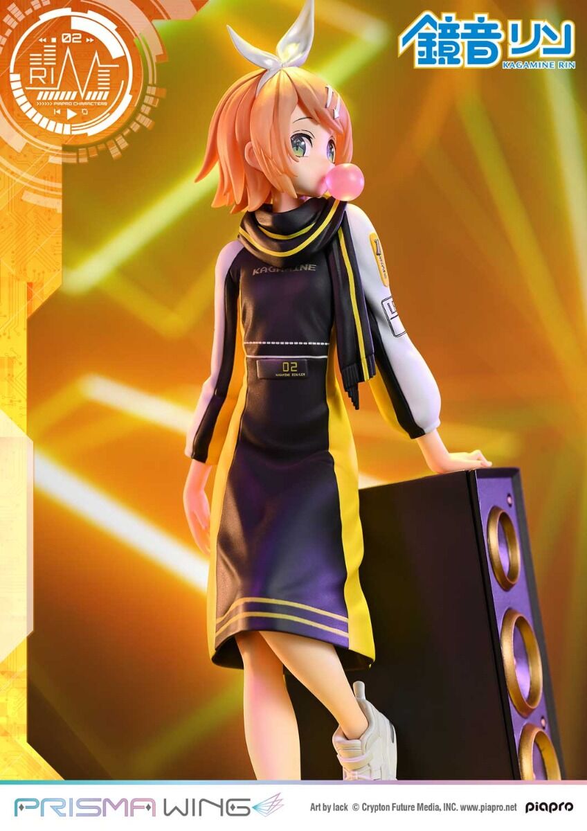 Piapro Characters - Kagamine Rin - Prisma Wing  (PWPCL-03P) - 1/7 (Prime 1 Studio) photo 10