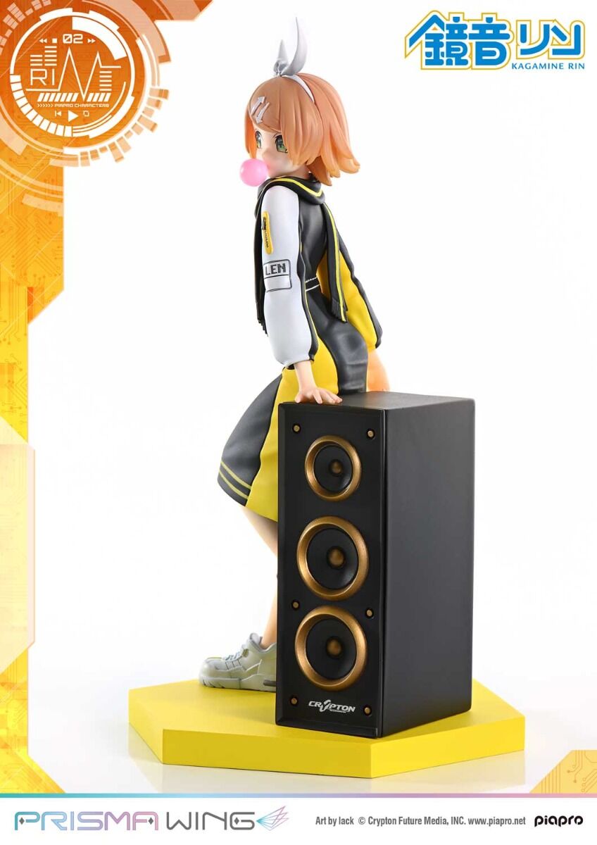 Piapro Characters - Kagamine Rin - Prisma Wing  (PWPCL-03P) - 1/7 (Prime 1 Studio) photo 11