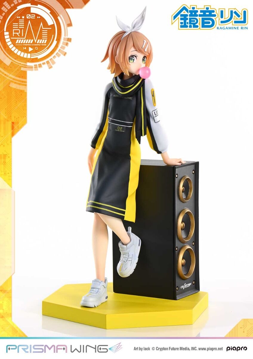 Piapro Characters - Kagamine Rin - Prisma Wing  (PWPCL-03P) - 1/7 (Prime 1 Studio) photo 14