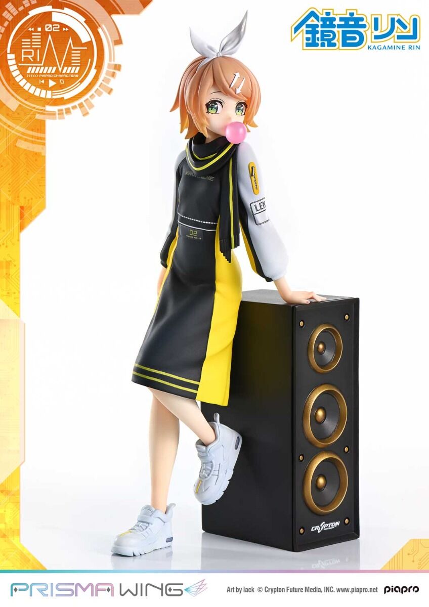 Piapro Characters - Kagamine Rin - Prisma Wing  (PWPCL-03P) - 1/7 (Prime 1 Studio) photo 16
