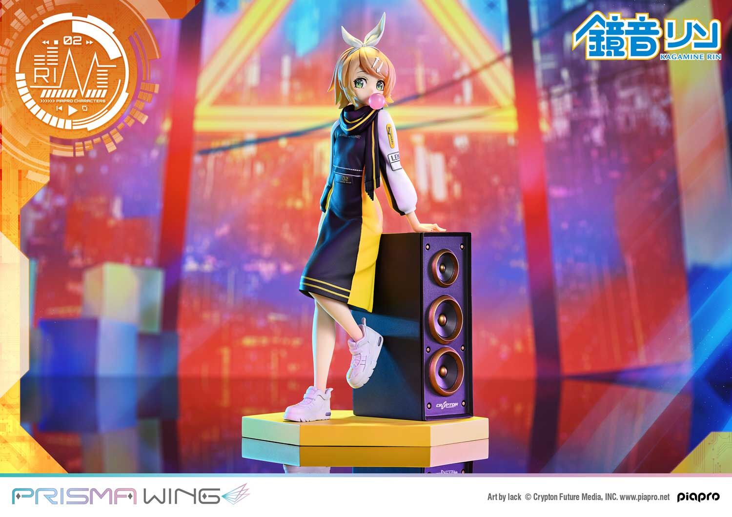 Piapro Characters - Kagamine Rin - Prisma Wing  (PWPCL-03P) - 1/7 (Prime 1 Studio) photo 23
