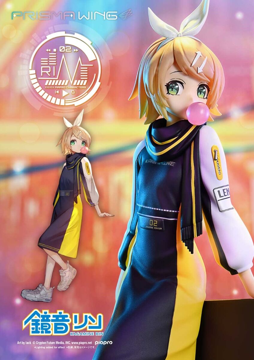 Piapro Characters - Kagamine Rin - Prisma Wing  (PWPCL-03P) - 1/7 (Prime 1 Studio) photo 29