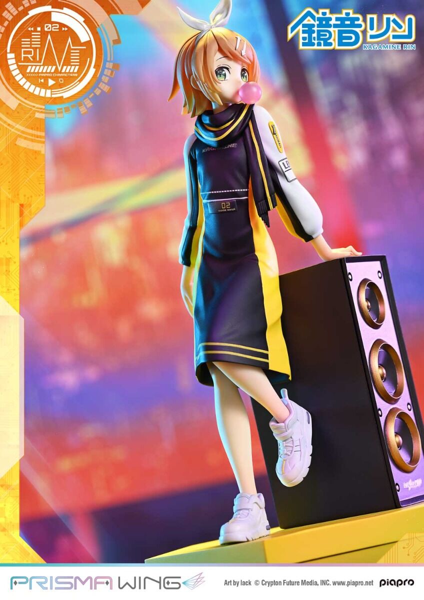 Piapro Characters - Kagamine Rin - Prisma Wing  (PWPCL-03P) - 1/7 (Prime 1 Studio) photo 30