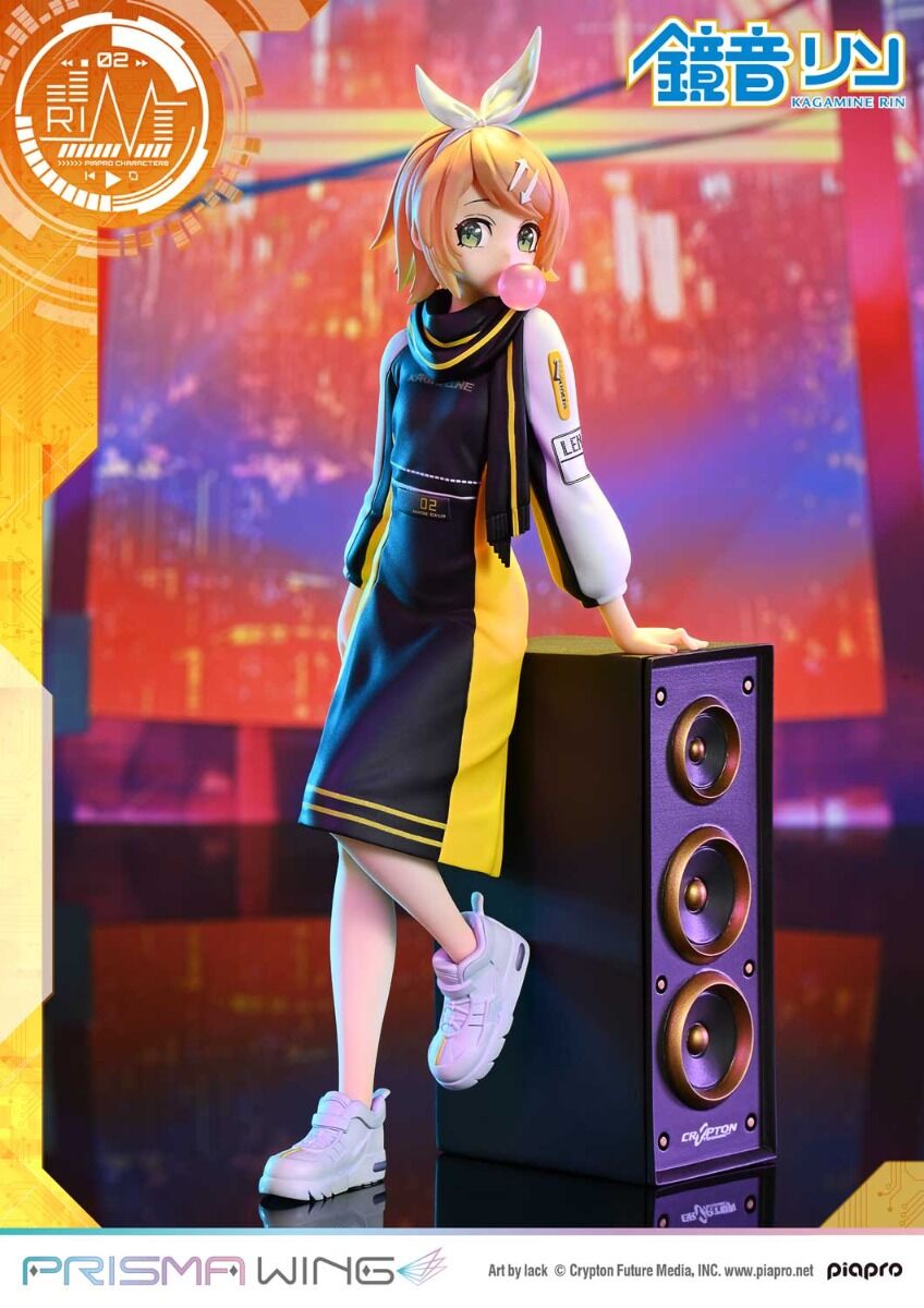 Piapro Characters - Kagamine Rin - Prisma Wing  (PWPCL-03P) - 1/7 (Prime 1 Studio) photo 36