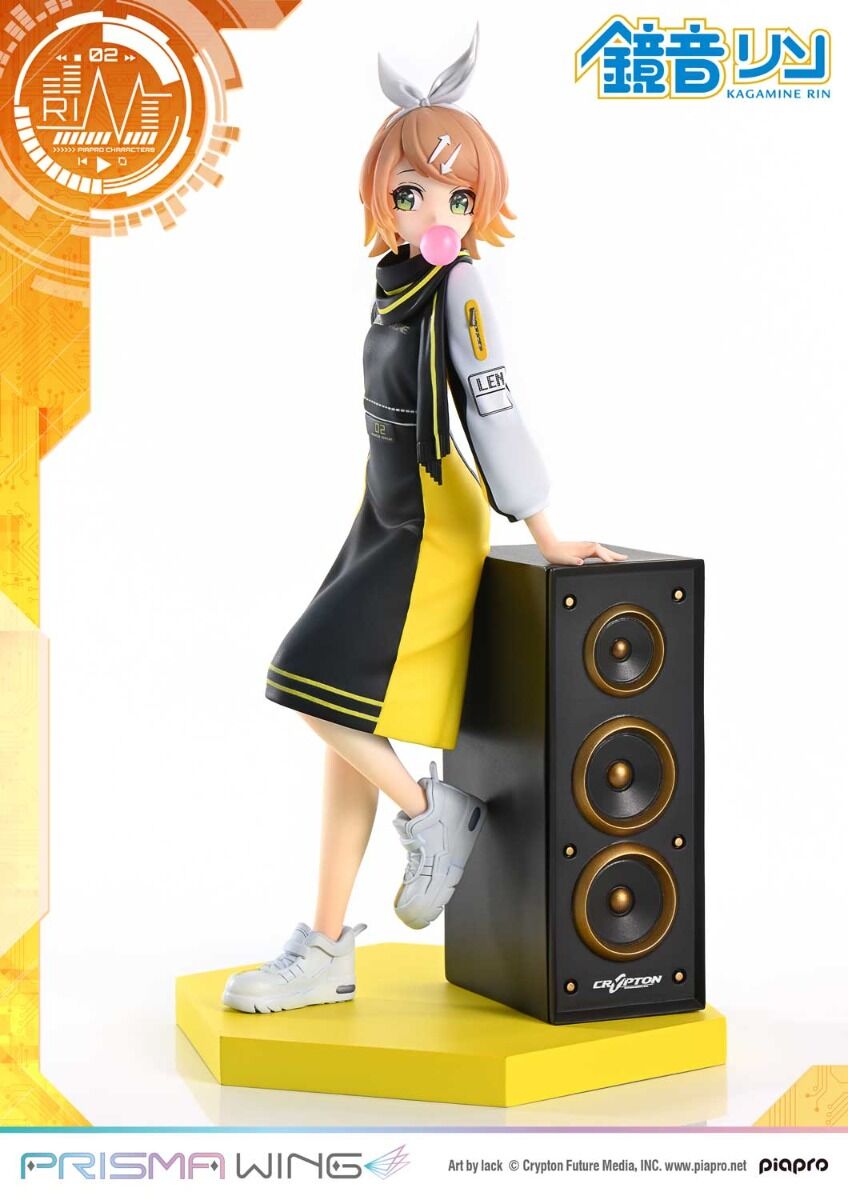 Piapro Characters - Kagamine Rin - Prisma Wing  (PWPCL-03P) - 1/7 (Prime 1 Studio) photo 48