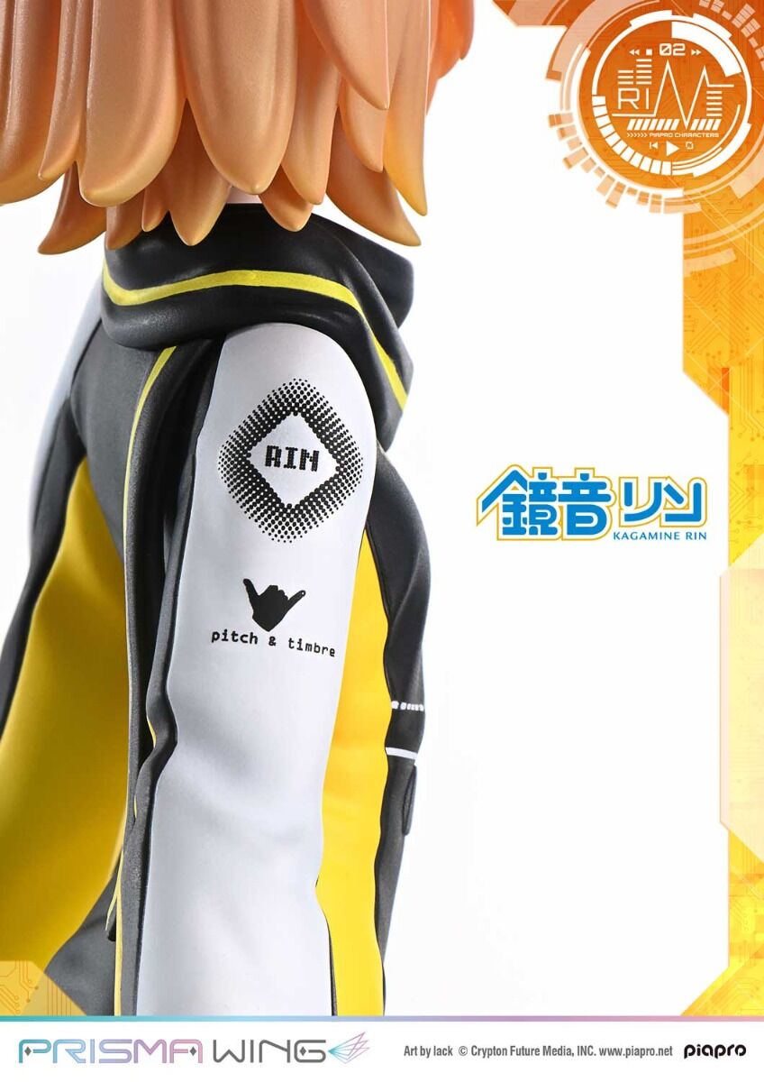 Piapro Characters - Kagamine Rin - Prisma Wing  (PWPCL-03P) - 1/7 (Prime 1 Studio) photo 49