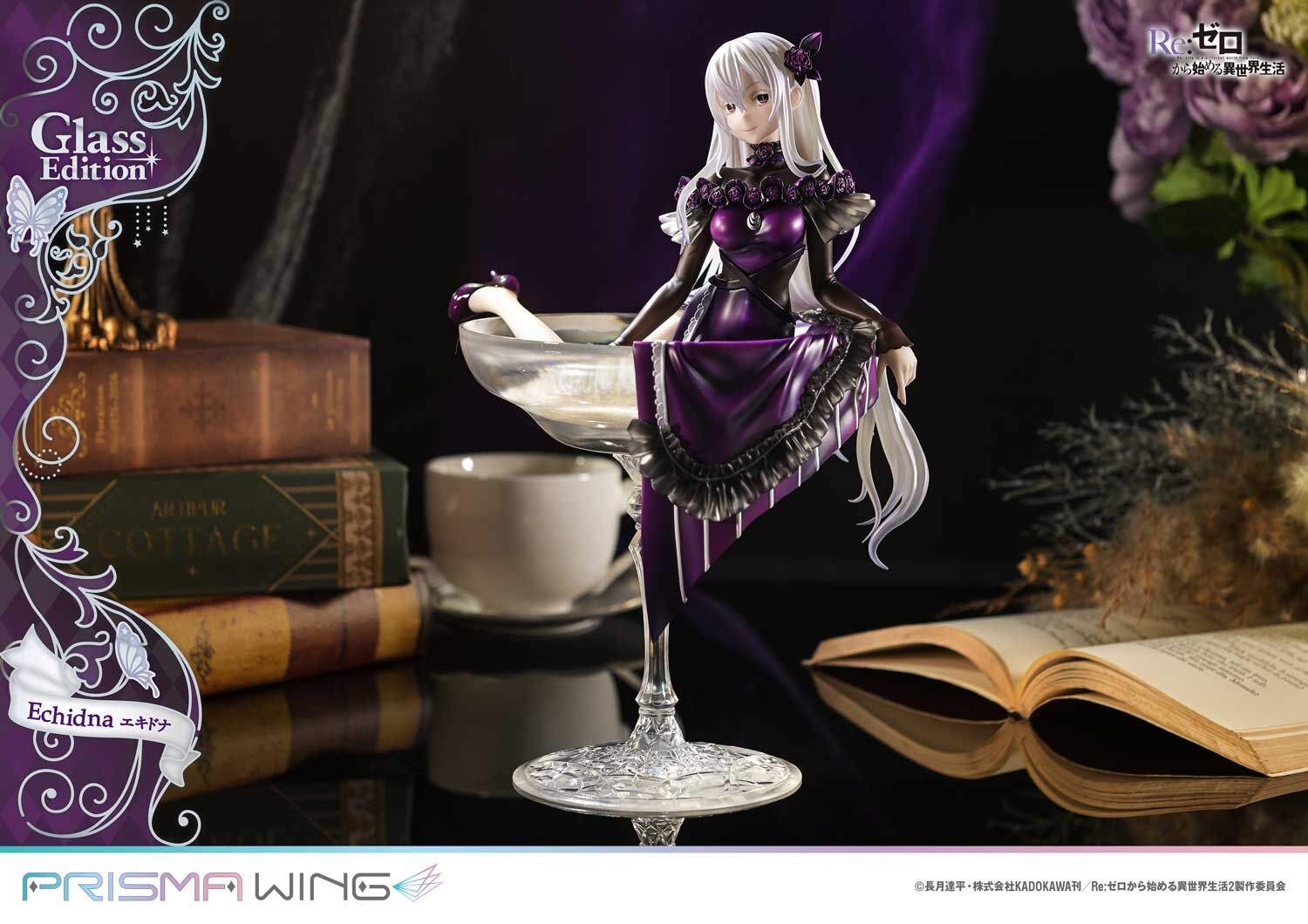 Re:Zero kara Hajimeru Isekai Seikatsu - Echidna - Prisma Wing (PWRZR-02P) - 1/7 - Glass Edition (Prime 1 Studio) photo 47