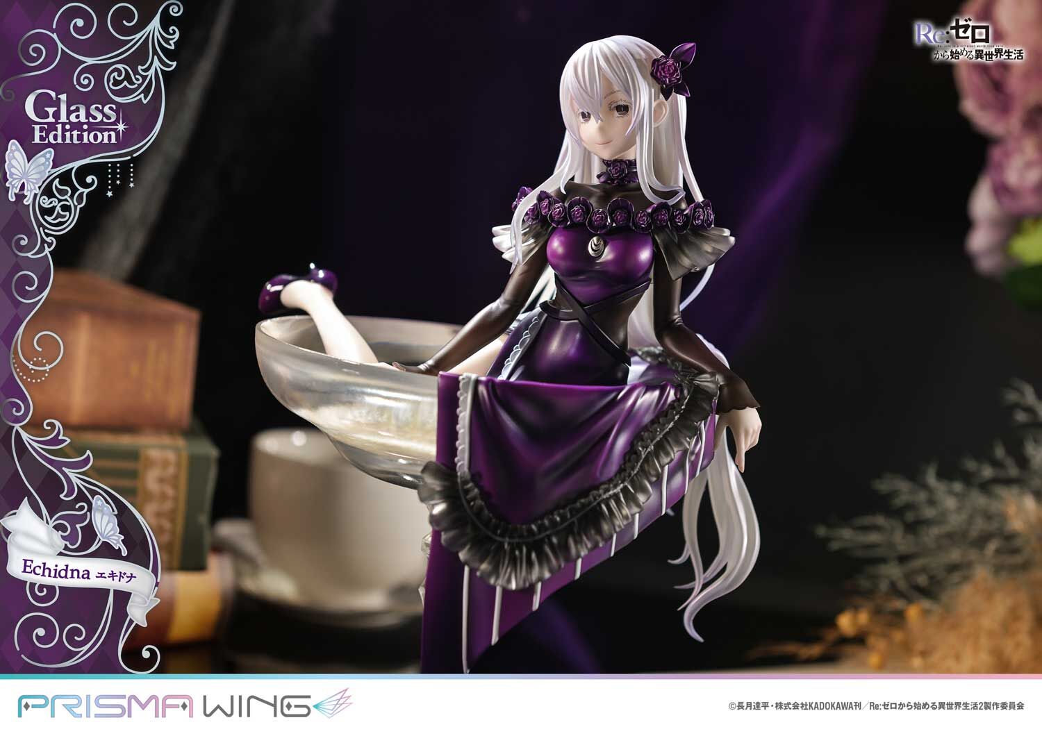 Re:Zero kara Hajimeru Isekai Seikatsu - Echidna - Prisma Wing (PWRZR-02P) - 1/7 - Glass Edition (Prime 1 Studio) photo 48