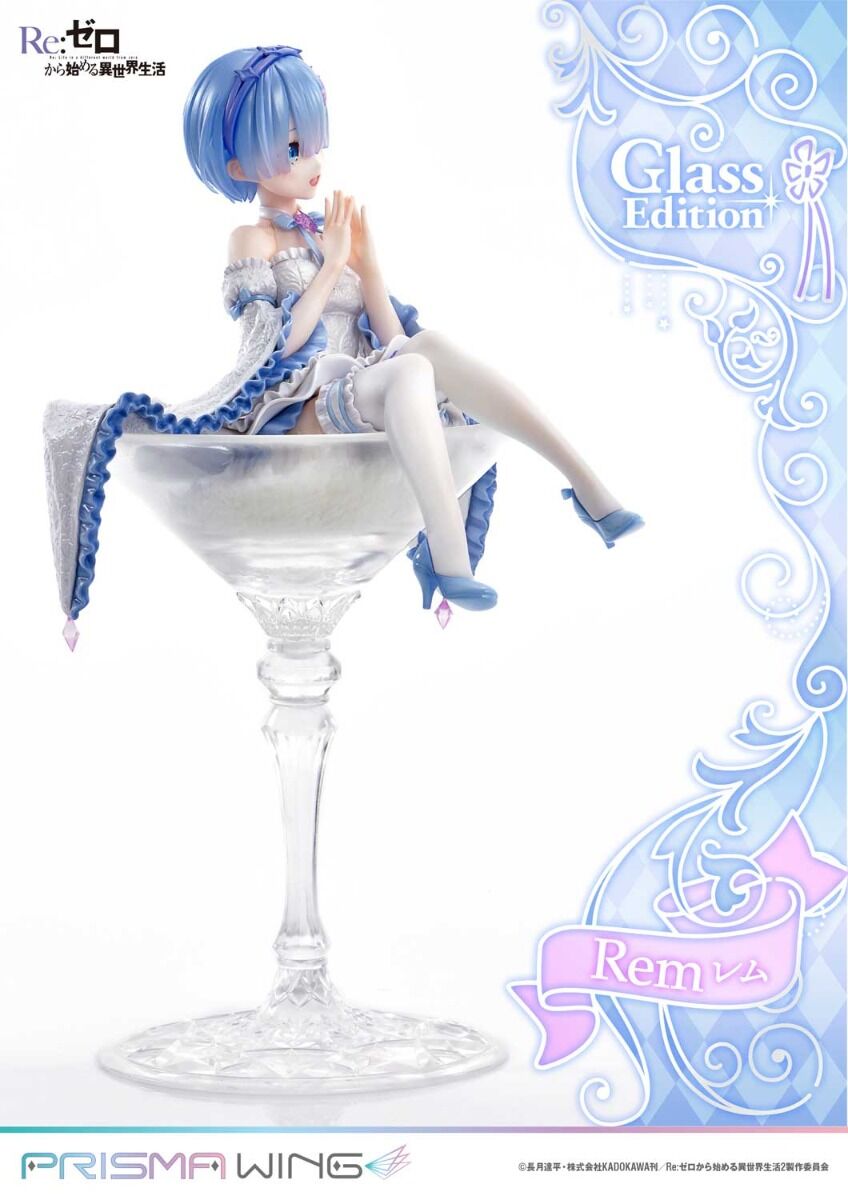 Re:Zero kara Hajimeru Isekai Seikatsu - Rem - Prisma Wing (PWRZR-01P) - 1/7 - Glass Edition (Prime 1 Studio) photo 7