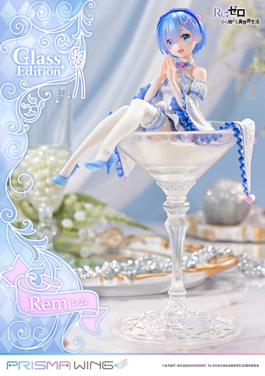 Re:Zero kara Hajimeru Isekai Seikatsu - Rem - Prisma Wing (PWRZR-01P) - 1/7 - Glass Edition (Prime 1 Studio) photo 10