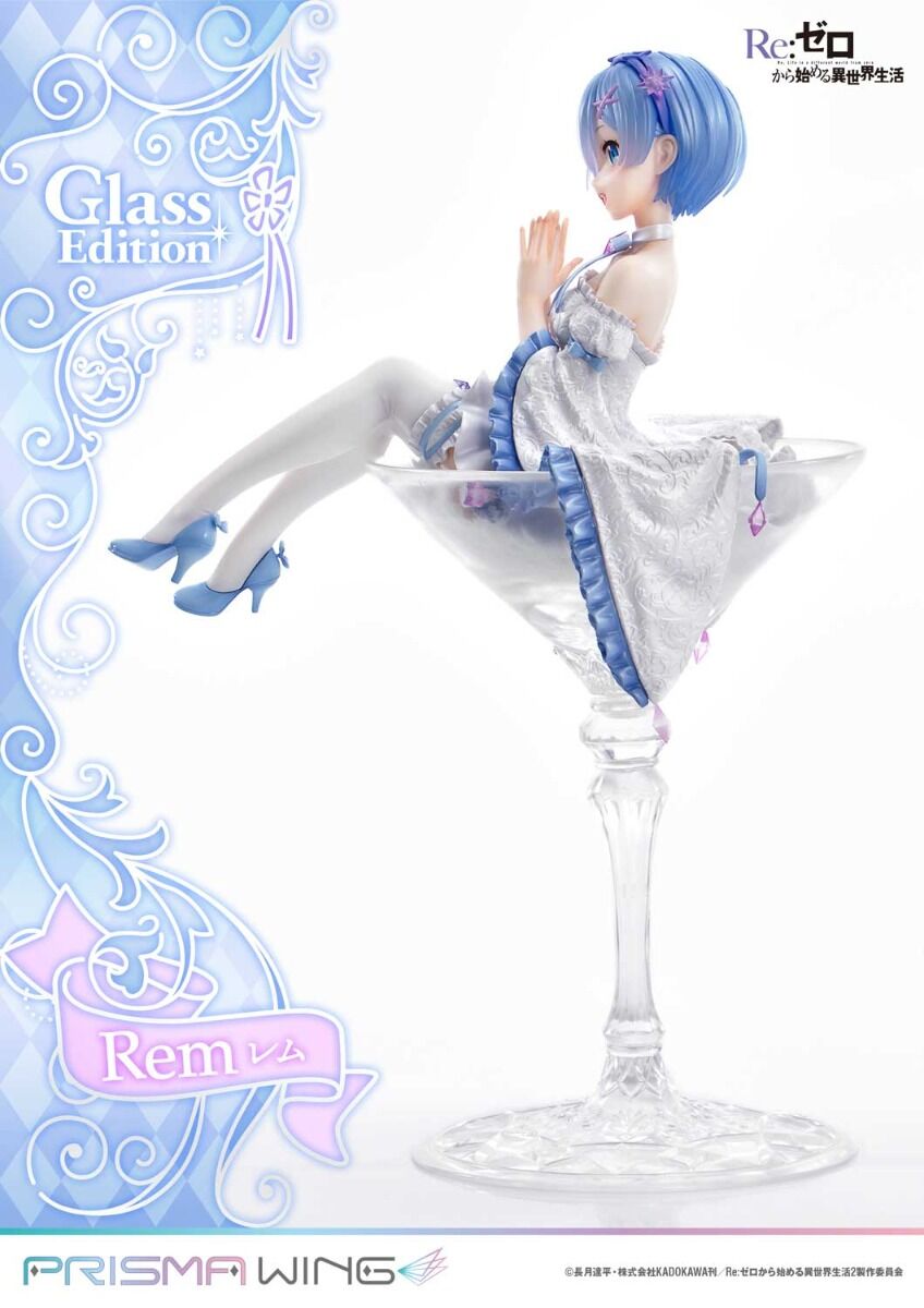 Re:Zero kara Hajimeru Isekai Seikatsu - Rem - Prisma Wing (PWRZR-01P) - 1/7 - Glass Edition (Prime 1 Studio) photo 15