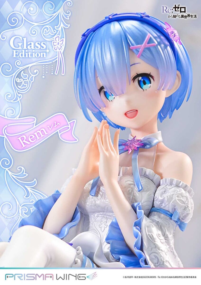 Re:Zero kara Hajimeru Isekai Seikatsu - Rem - Prisma Wing (PWRZR-01P) - 1/7 - Glass Edition (Prime 1 Studio) photo 20
