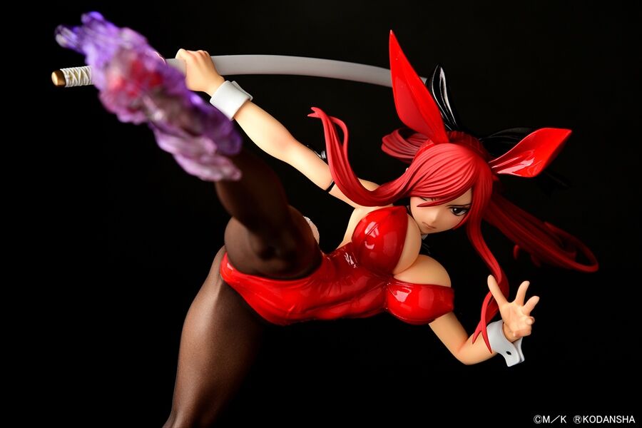 Fairy Tail - Erza Scarlet - 1/6 - High Kick Ver., Crimson Bunny (Orca Toys) photo 5