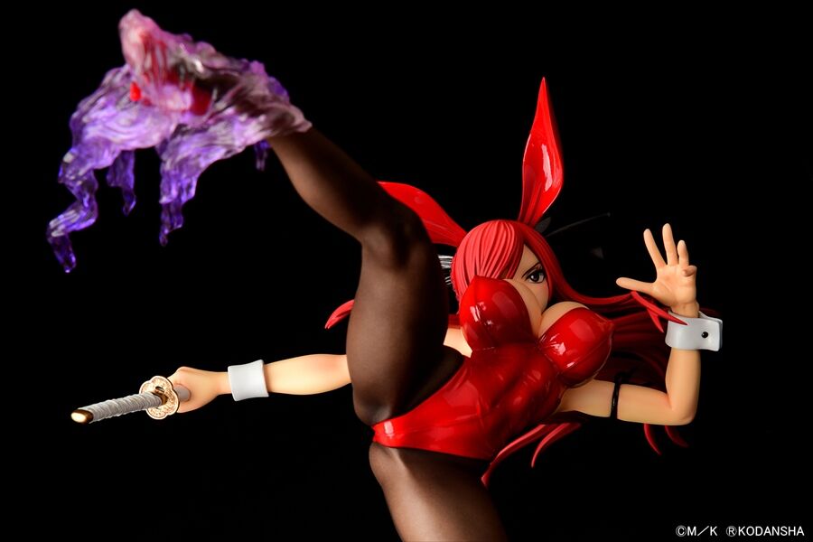 Fairy Tail - Erza Scarlet - 1/6 - High Kick Ver., Crimson Bunny (Orca Toys) photo 8