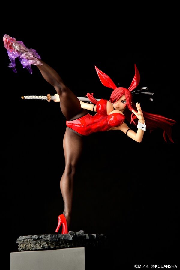 Fairy Tail - Erza Scarlet - 1/6 - High Kick Ver., Crimson Bunny (Orca Toys) photo 9