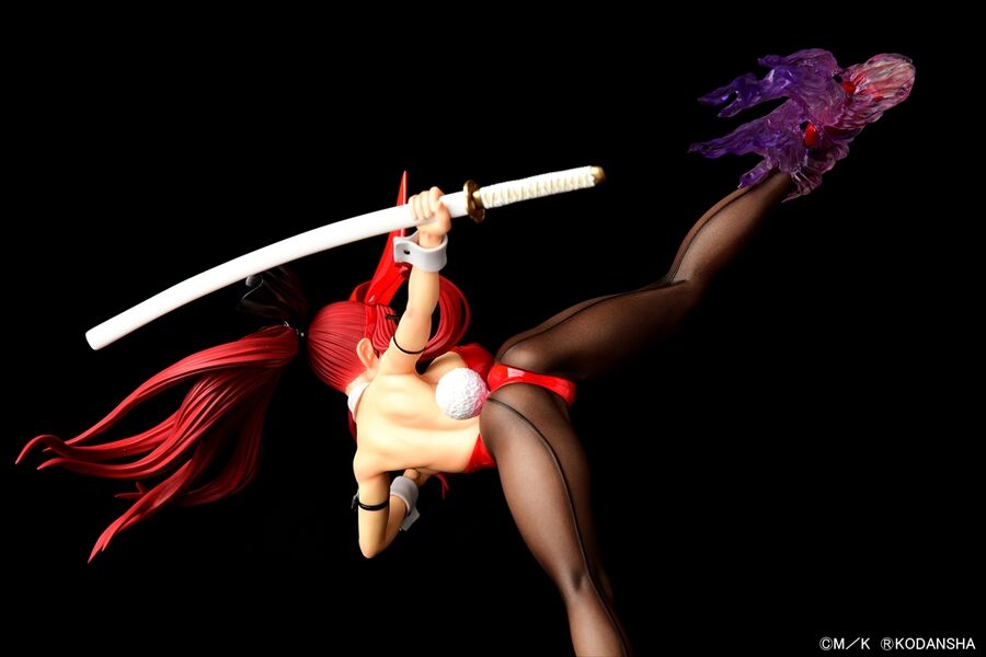 Fairy Tail - Erza Scarlet - 1/6 - High Kick Ver., Crimson Bunny (Orca Toys) photo 21