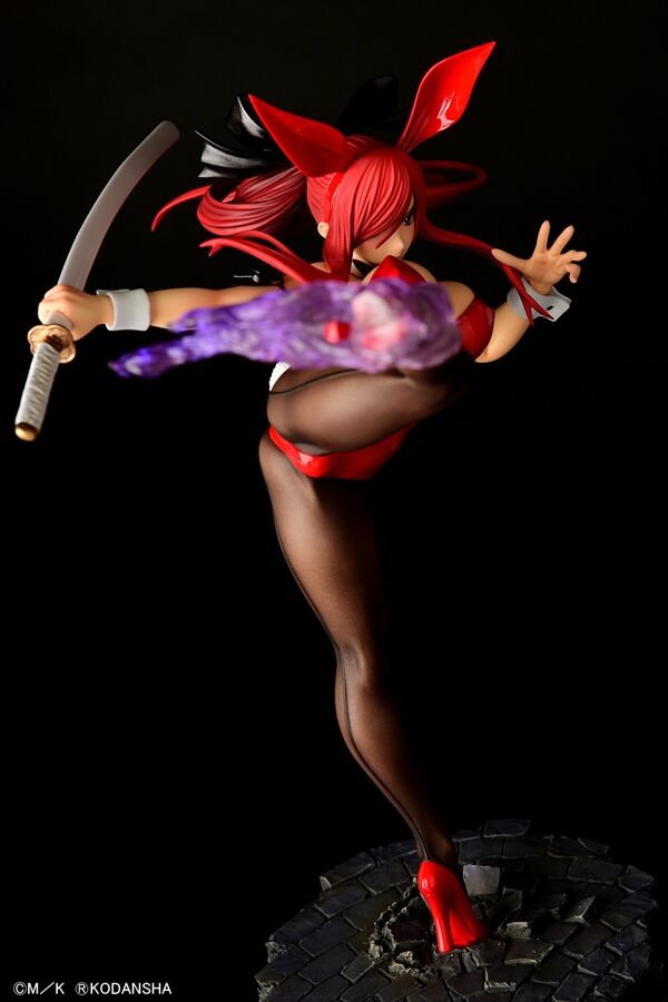 Fairy Tail - Erza Scarlet - 1/6 - High Kick Ver., Crimson Bunny (Orca Toys) photo 23