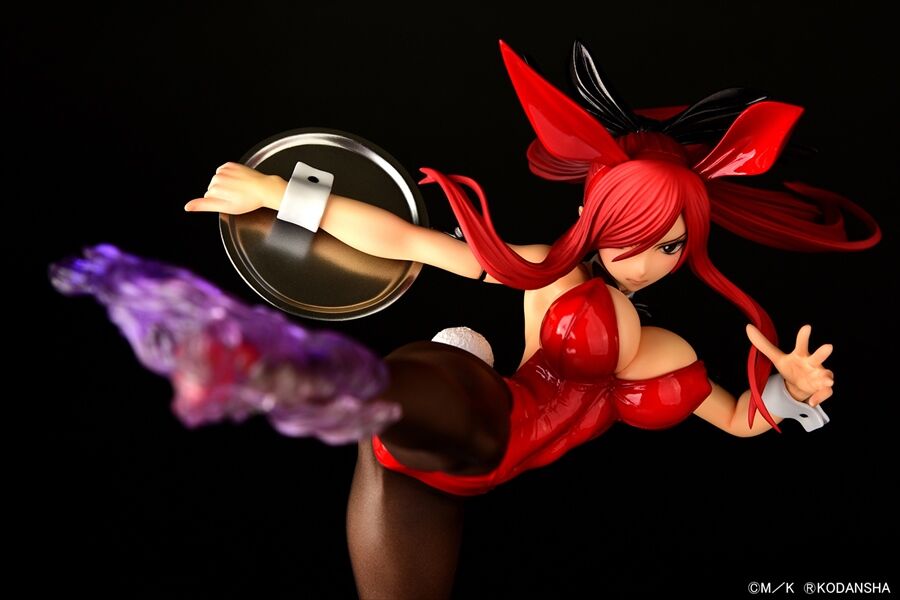 Fairy Tail - Erza Scarlet - 1/6 - High Kick Ver., Crimson Bunny (Orca Toys) photo 28