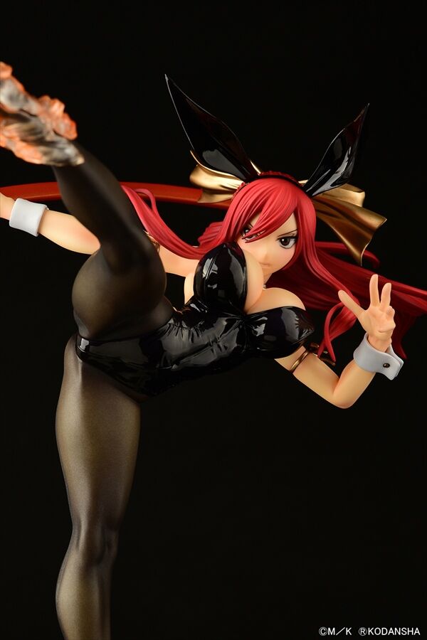 Fairy Tail - Erza Scarlet - 1/6 - High Kick Ver., Black Bunny (Orca Toys) photo 3