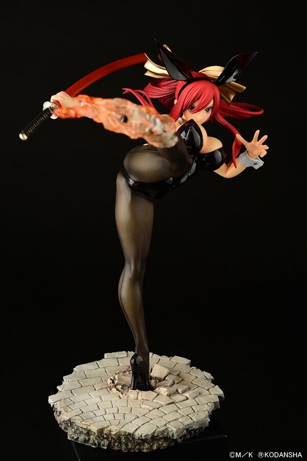 Fairy Tail - Erza Scarlet - 1/6 - High Kick Ver., Black Bunny (Orca Toys) photo 4