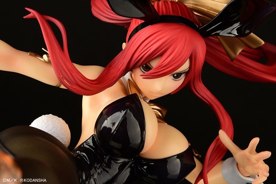 Fairy Tail - Erza Scarlet - 1/6 - High Kick Ver., Black Bunny (Orca Toys) photo 6