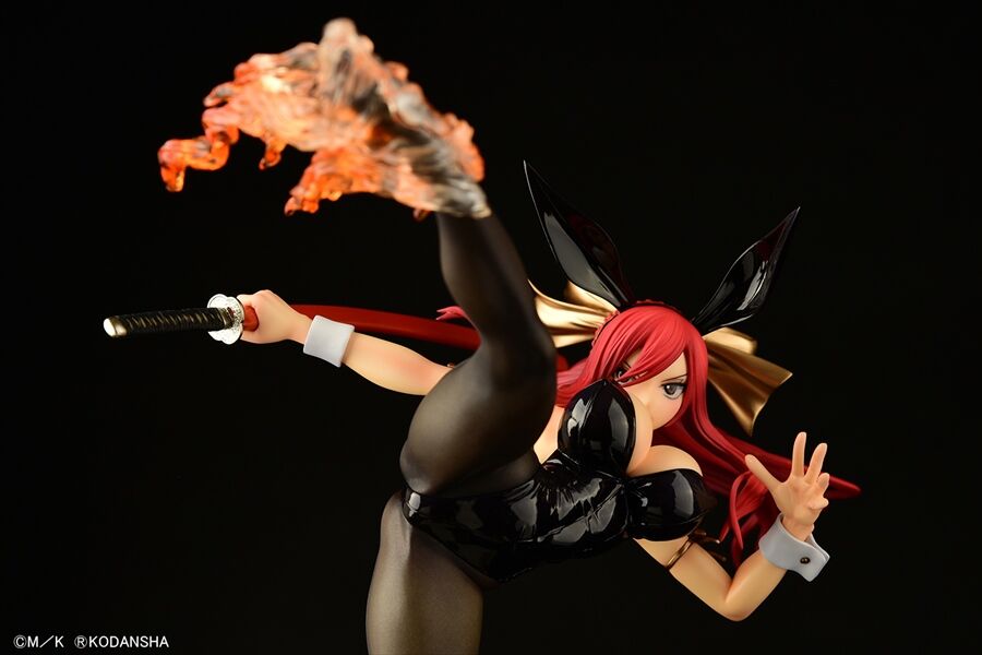 Fairy Tail - Erza Scarlet - 1/6 - High Kick Ver., Black Bunny (Orca Toys) photo 8