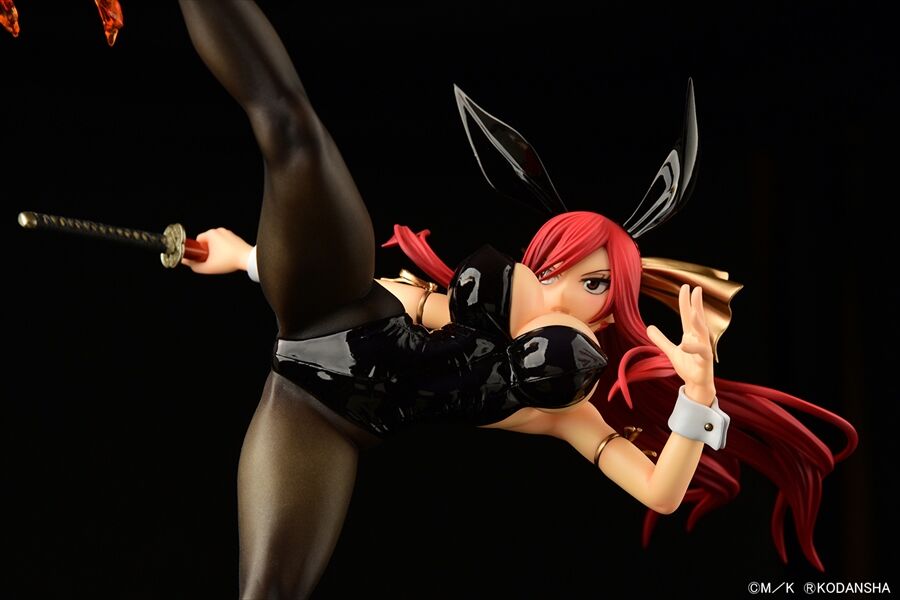 Fairy Tail - Erza Scarlet - 1/6 - High Kick Ver., Black Bunny (Orca Toys) photo 10