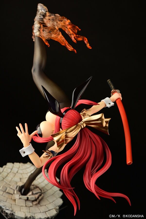 Fairy Tail - Erza Scarlet - 1/6 - High Kick Ver., Black Bunny (Orca Toys) photo 15