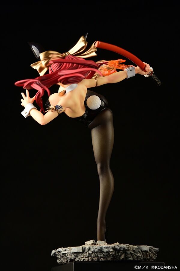 Fairy Tail - Erza Scarlet - 1/6 - High Kick Ver., Black Bunny (Orca Toys) photo 17