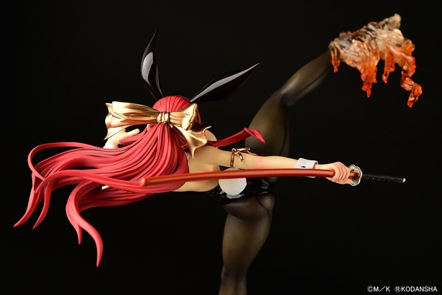 Fairy Tail - Erza Scarlet - 1/6 - High Kick Ver., Black Bunny (Orca Toys) photo 19